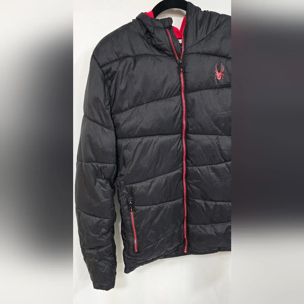 Spyder men S/P Nexus jacket black / red insulated puffer gorpcore hiking outside